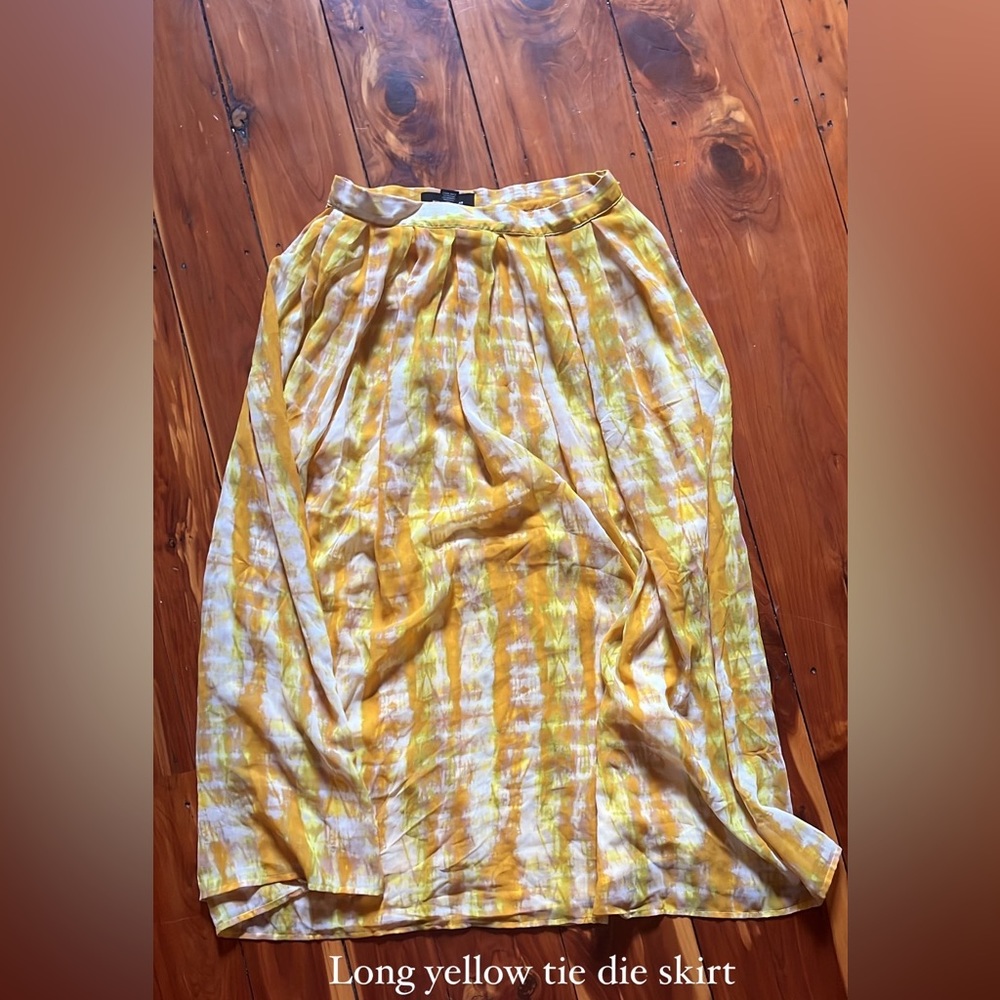 Tie die skirt!